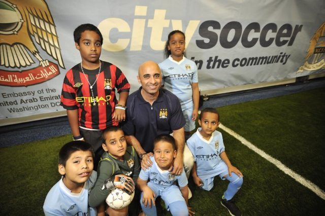 UAE Ambassador to the US, Yousef Al Otaiba, has been instrumental in establishing the embassy's Community Soccer Program.