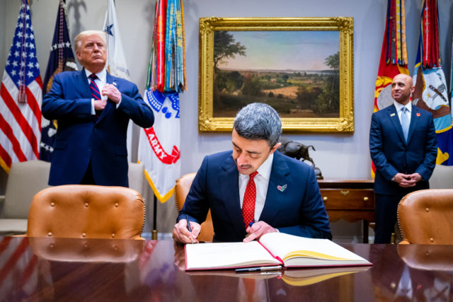 White House signing of Abraham Accords