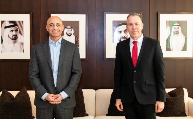 H.E. Yousef Al Otaiba meets with Israeli Ambassador to US