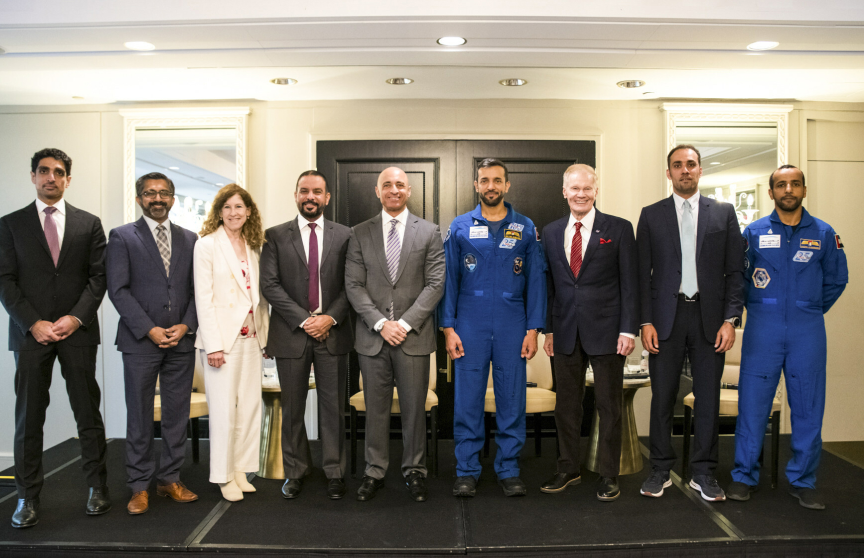 Ambassador Yousef Al Otaiba receives the Meridian International Center’s Global Leadership Award for Space Diplomacy.