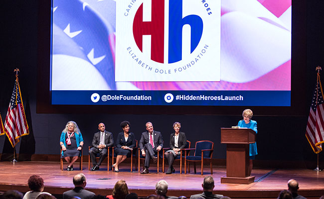 Ambassador Yousef Al Otaiba attends the Elizabeth Dole Foundation’s Hidden Heroes campaign
