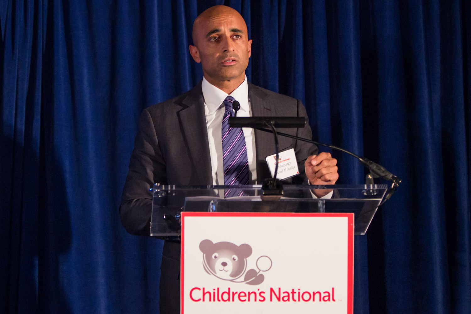 UAE Ambassador Yousef Al Otaiba honors the Children’s National Hospital in Washington DC