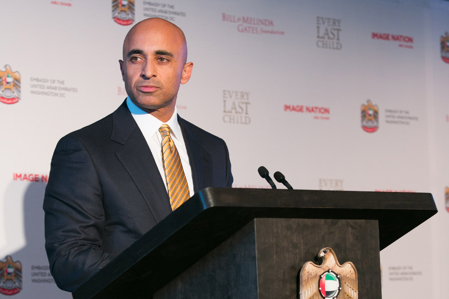 Yousef Al Otaiba highlight's the UAE's partnership with the Bill and Melinda Gates Foundation