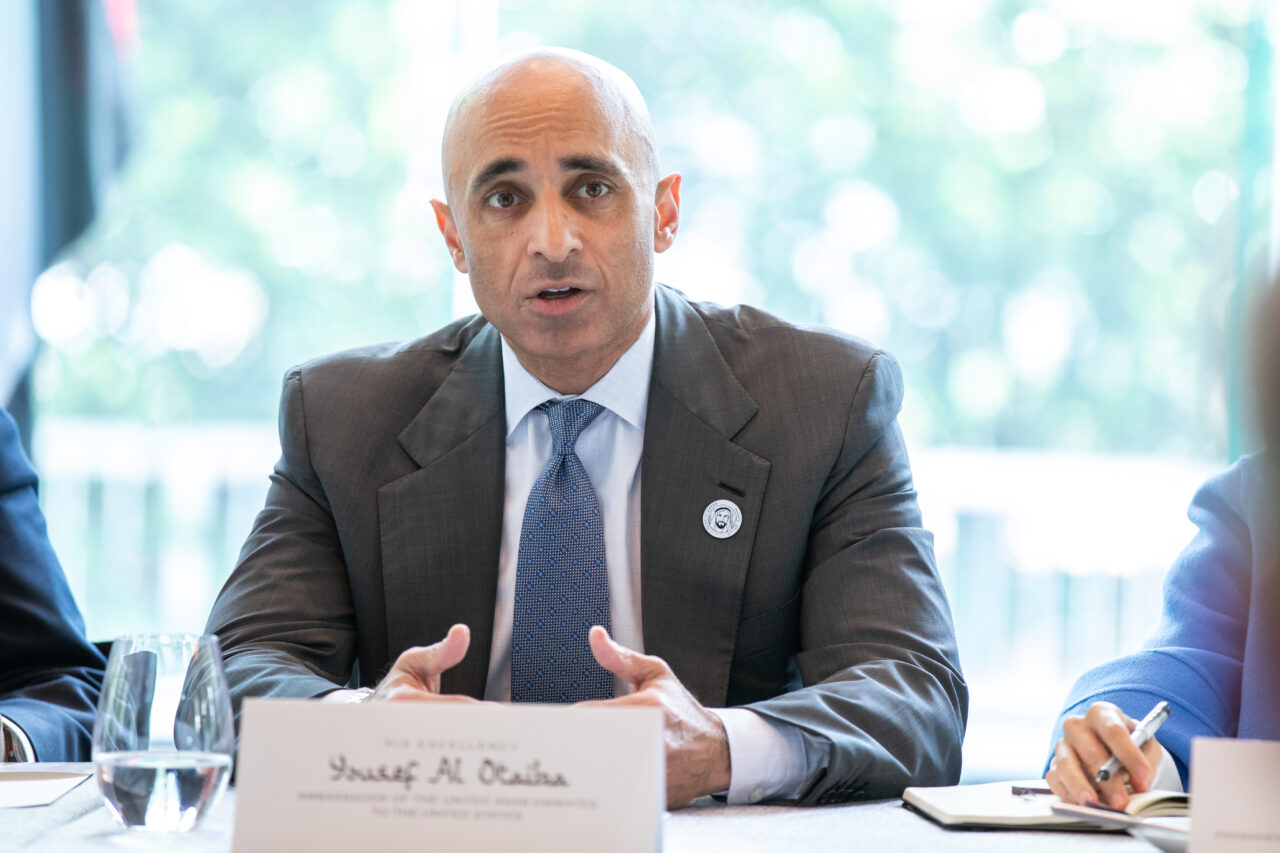 UAE Ambassador Yousef Al Otaiba speaks on the UAE–ADL partnership.